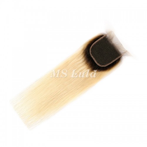 4x4 5x5 1b/613# Virgin Hair Natural Straight Lace Closure | Human Hair Wig | Lace Front